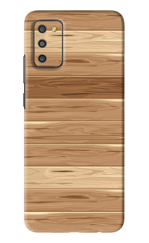 Wooden Vector Samsung Galaxy M02S Back Skin Wrap