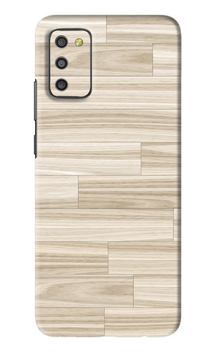 Wooden Art Texture Samsung Galaxy M02S Back Skin Wrap