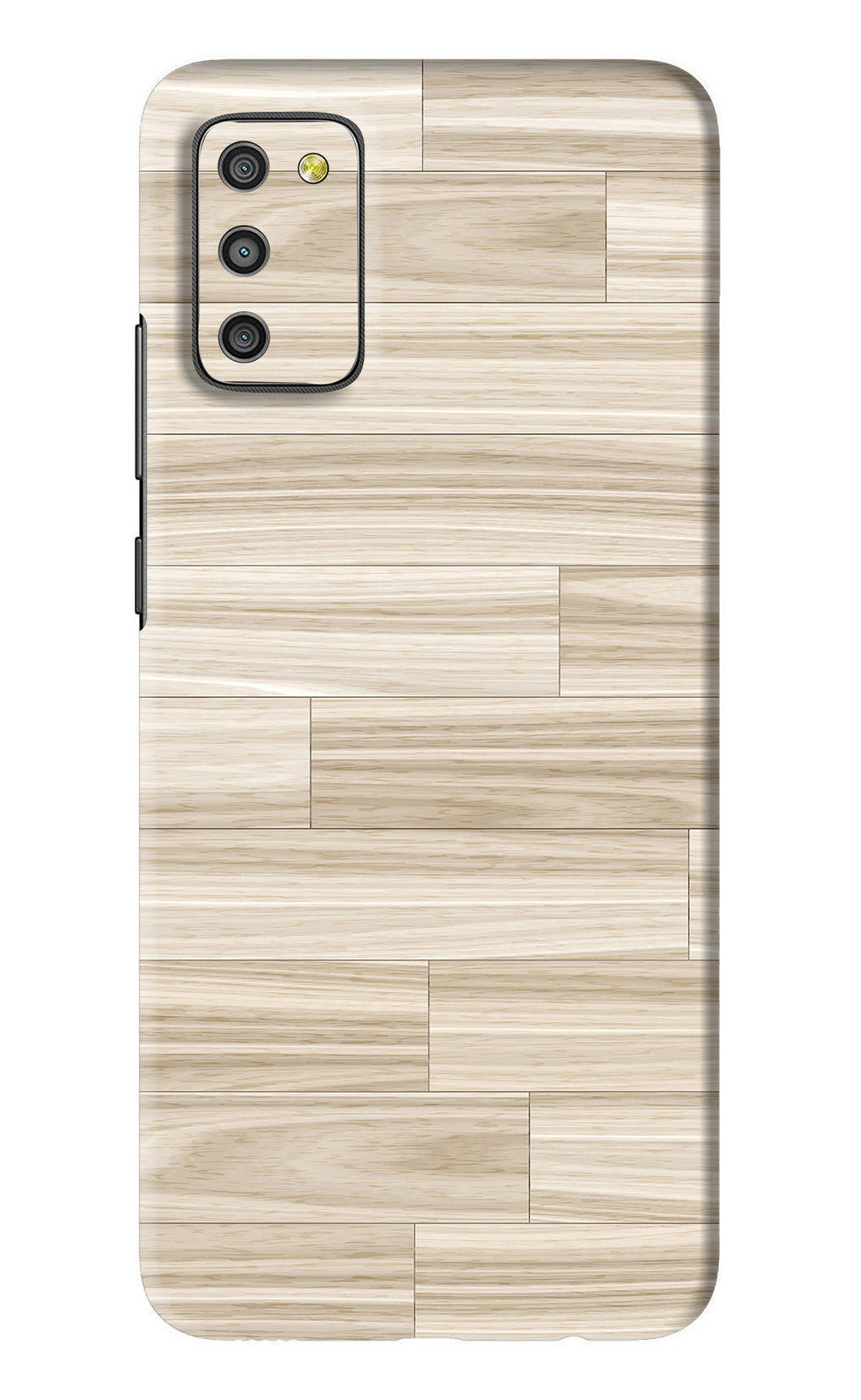 Wooden Art Texture Samsung Galaxy M02S Back Skin Wrap