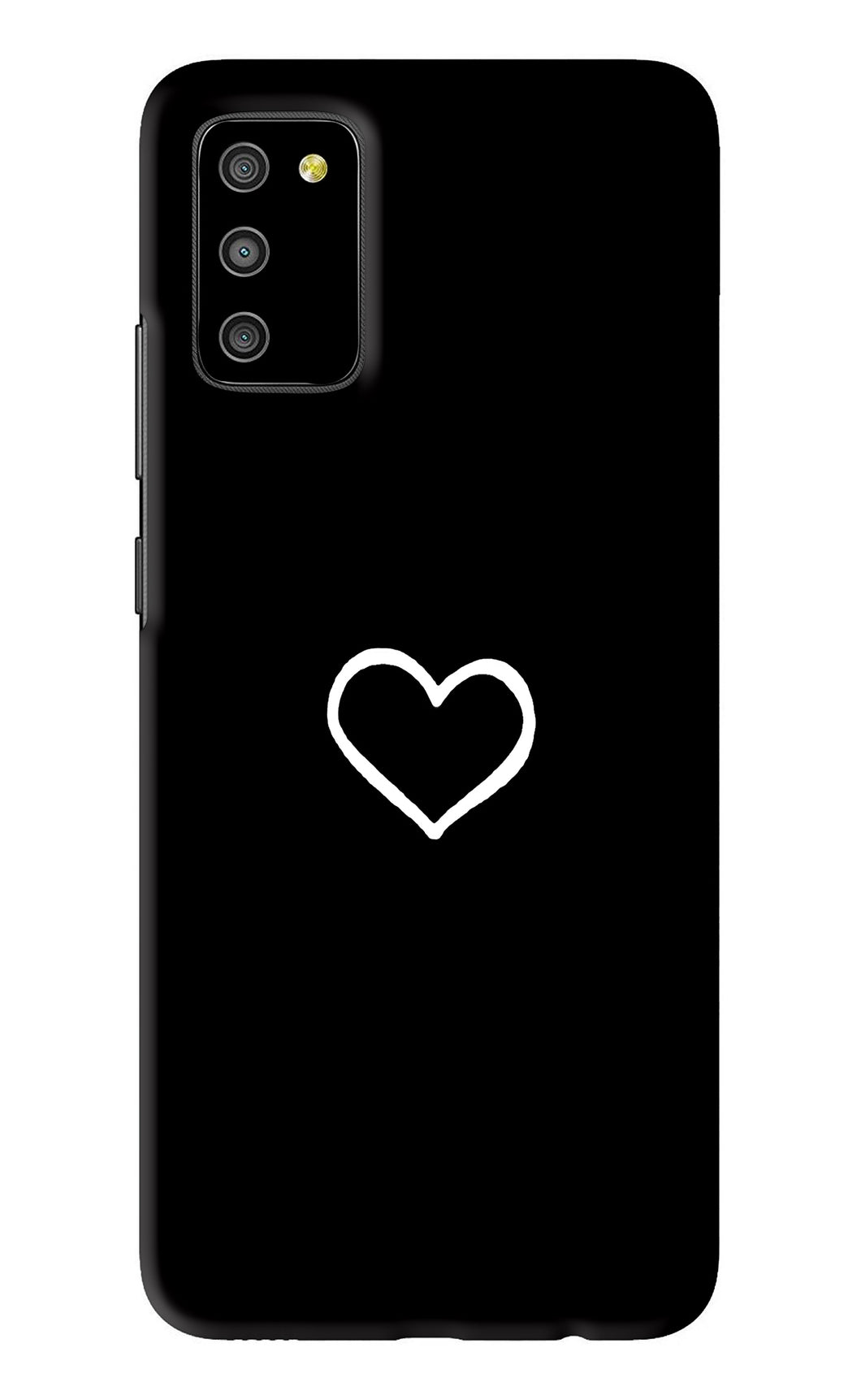 Heart Samsung Galaxy M02S Back Skin Wrap