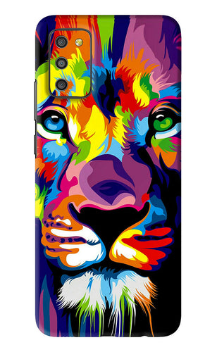 Lion Samsung Galaxy M02S Back Skin Wrap