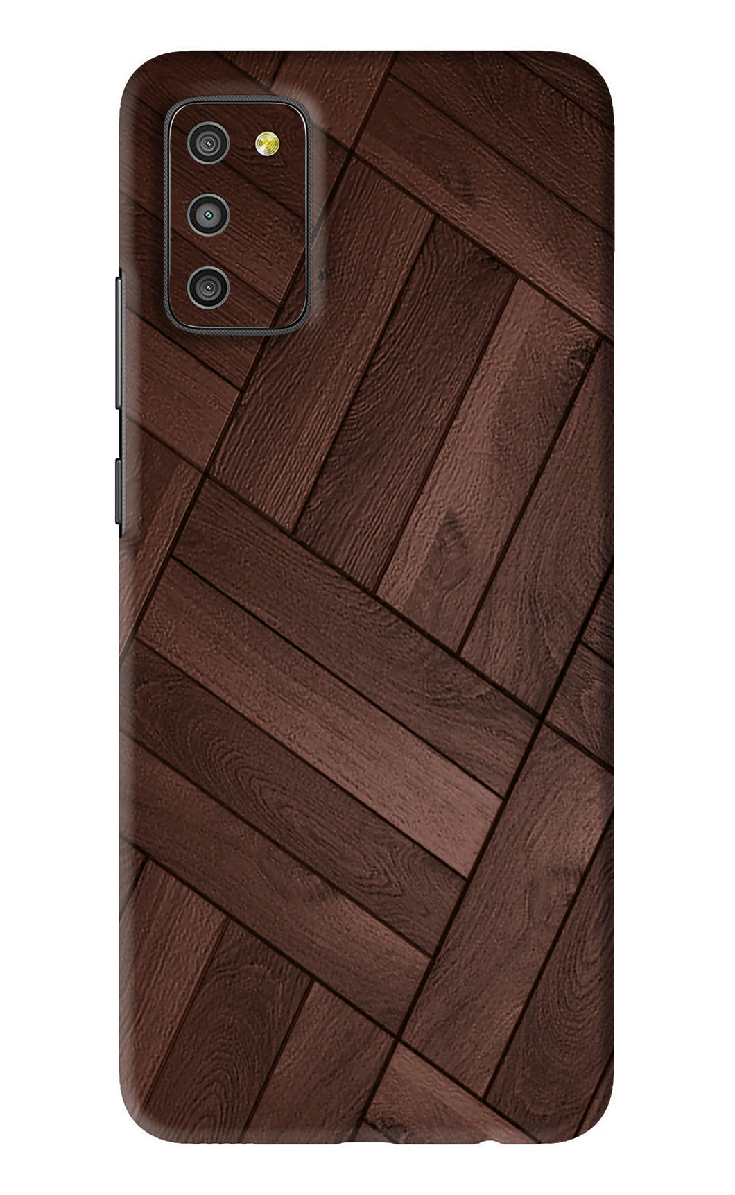 Wooden Texture Design Samsung Galaxy M02S Back Skin Wrap