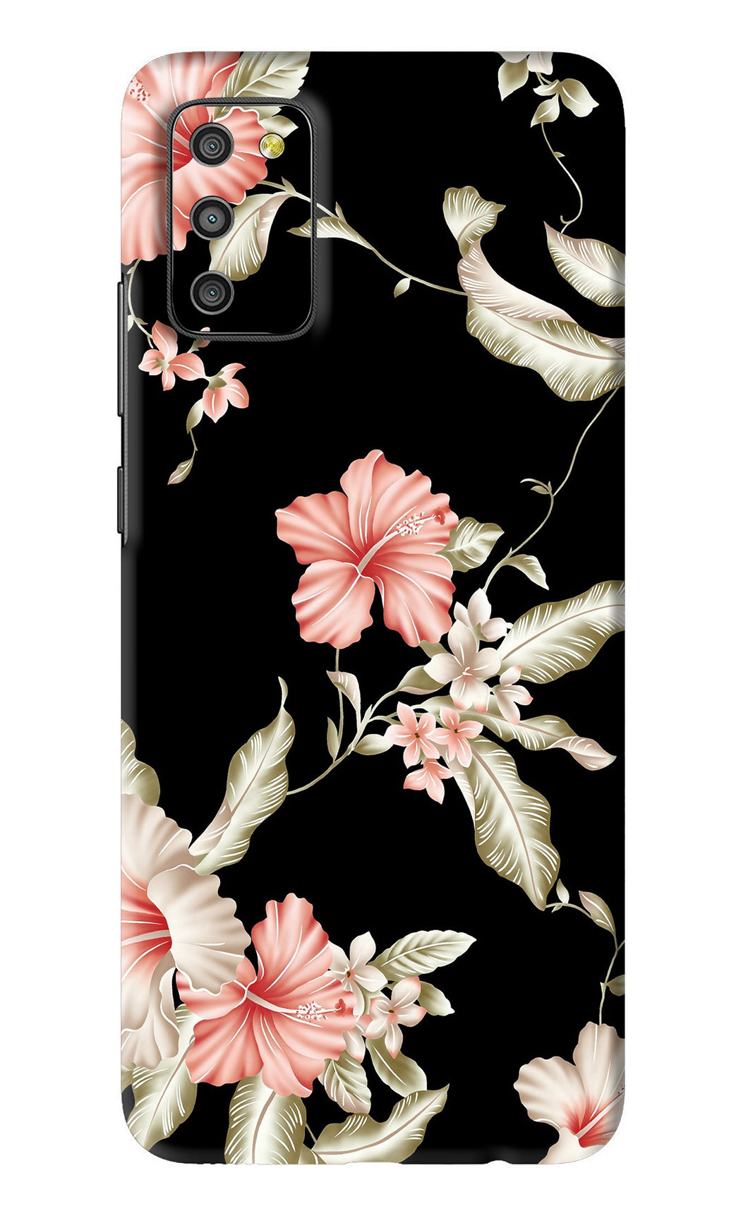 Flowers 2 Samsung Galaxy M02S Back Skin Wrap