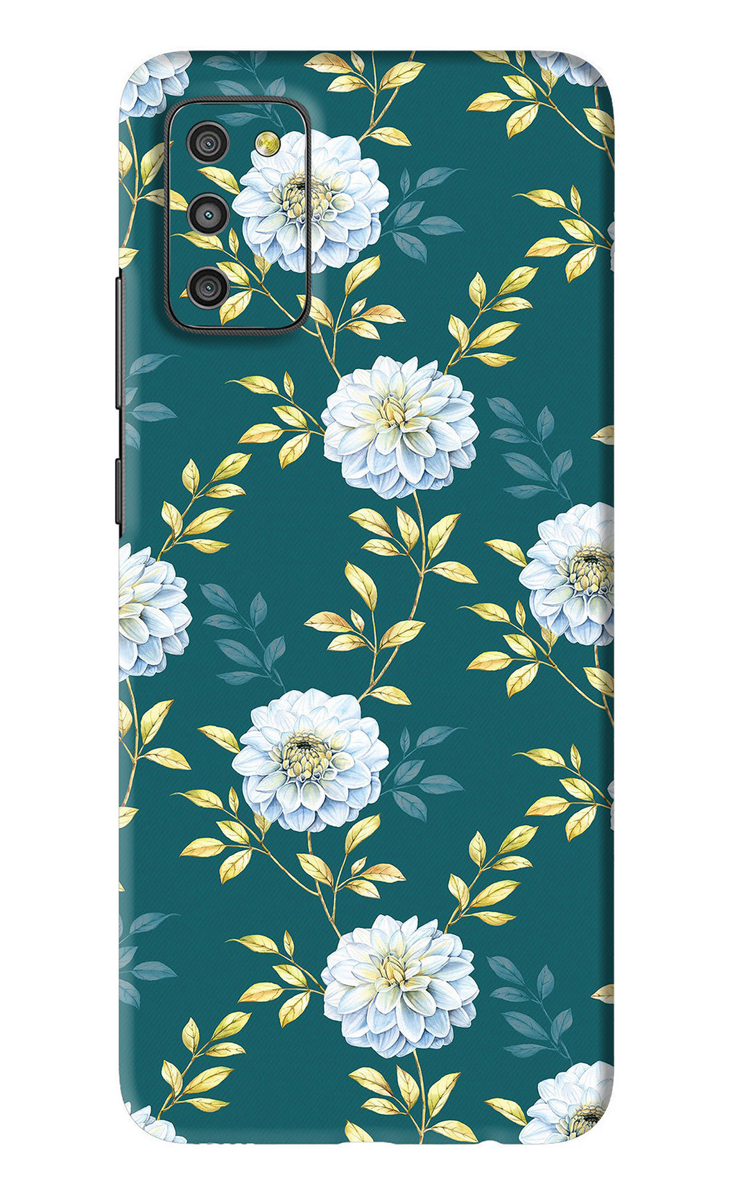 Flowers 5 Samsung Galaxy M02S Back Skin Wrap