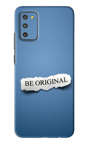 Be Original Samsung Galaxy M02S Back Skin Wrap