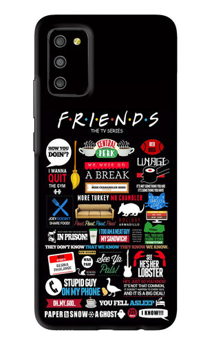 FRIENDS Samsung Galaxy M02S Back Skin Wrap