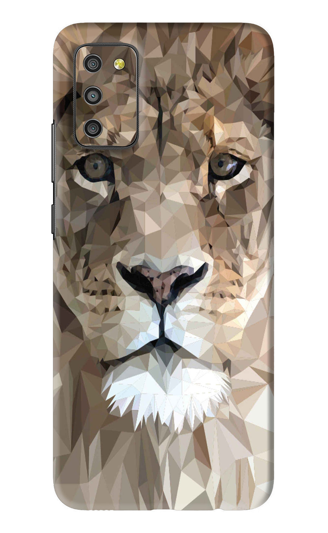 Lion Art Samsung Galaxy M02S Back Skin Wrap