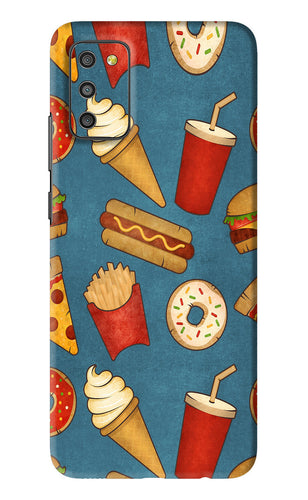 Foodie Samsung Galaxy M02S Back Skin Wrap