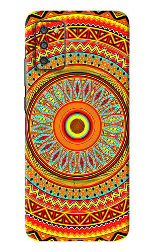 Mandala Pattern Samsung Galaxy M02S Back Skin Wrap