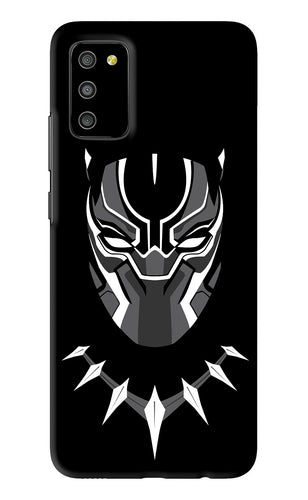 Black Panther Samsung Galaxy M02S Back Skin Wrap