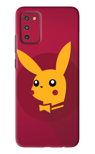 Pikachu Samsung Galaxy M02S Back Skin Wrap