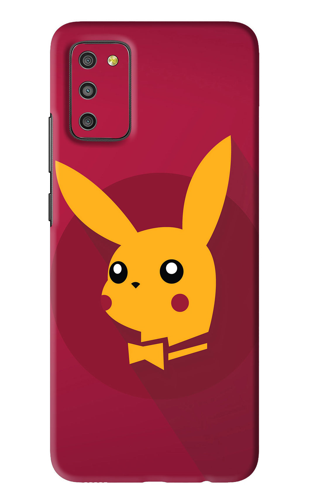 Pikachu Samsung Galaxy M02S Back Skin Wrap