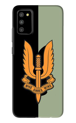 Balidan Logo Samsung Galaxy M02S Back Skin Wrap