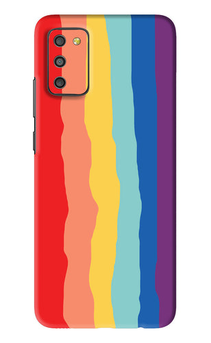 Rainbow Samsung Galaxy M02S Back Skin Wrap