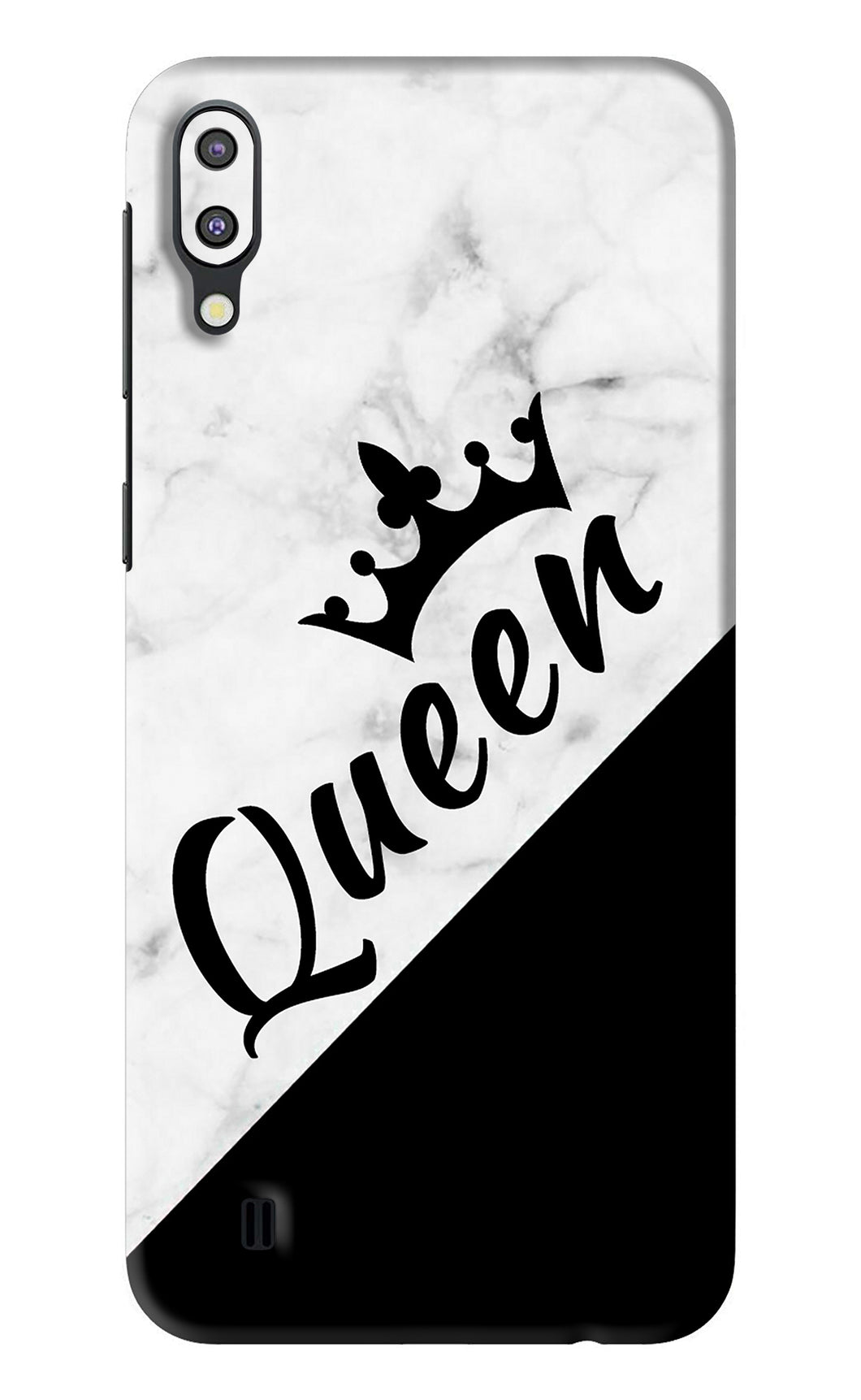 Queen Samsung Galaxy M10 Back Skin Wrap