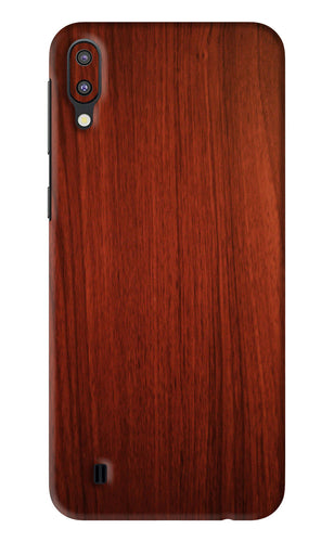 Wooden Plain Pattern Samsung Galaxy M10 Back Skin Wrap
