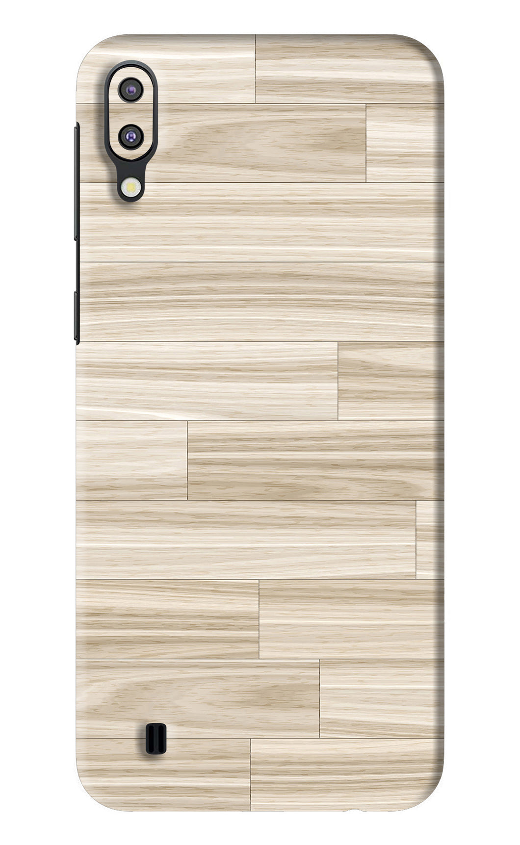 Wooden Art Texture Samsung Galaxy M10 Back Skin Wrap