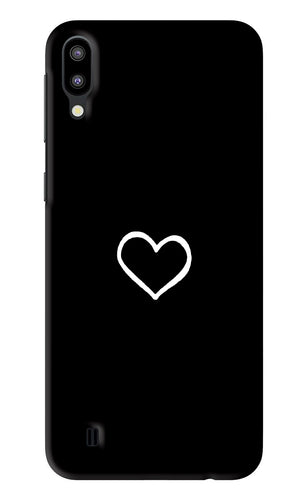 Heart Samsung Galaxy M10 Back Skin Wrap