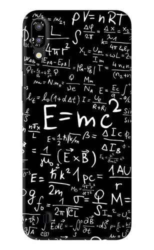 Physics Albert Einstein Formula Samsung Galaxy M10 Back Skin Wrap