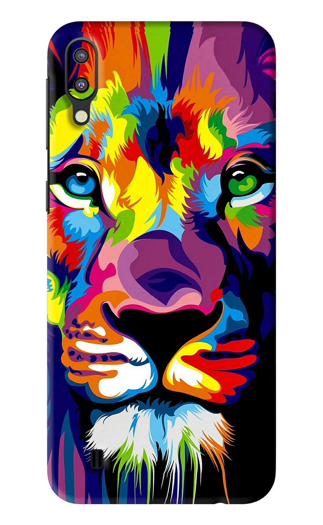 Lion Samsung Galaxy M10 Back Skin Wrap