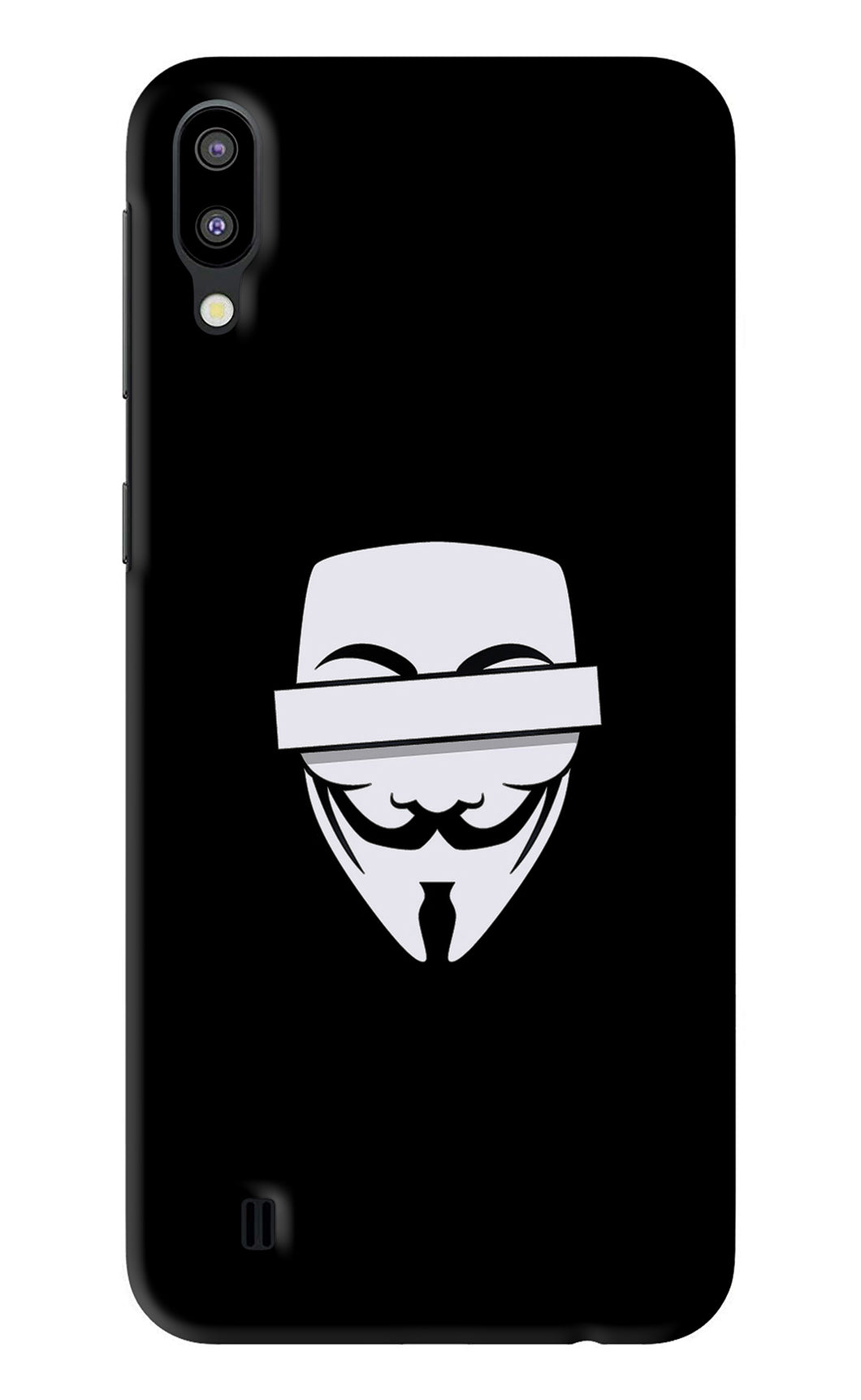 Anonymous Face Samsung Galaxy M10 Back Skin Wrap