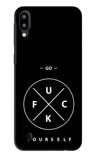Go Fuck Yourself Samsung Galaxy M10 Back Skin Wrap