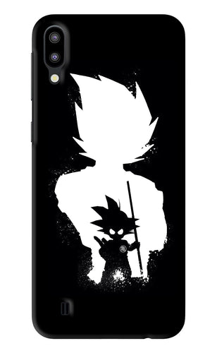 Goku Shadow Samsung Galaxy M10 Back Skin Wrap