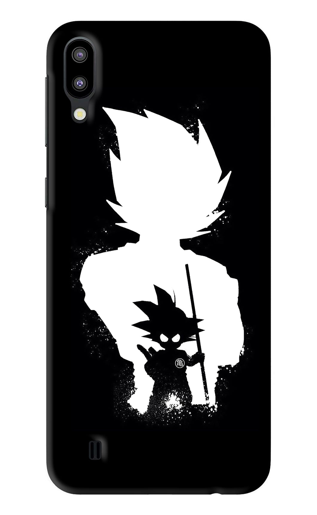 Goku Shadow Samsung Galaxy M10 Back Skin Wrap