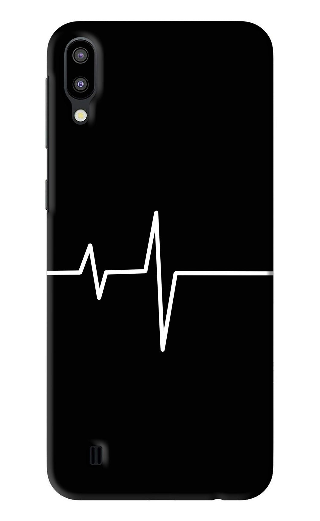Heart Beats Samsung Galaxy M10 Back Skin Wrap