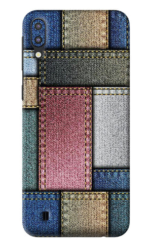 Multicolor Jeans Samsung Galaxy M10 Back Skin Wrap