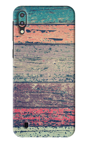 Colourful Wall Samsung Galaxy M10 Back Skin Wrap