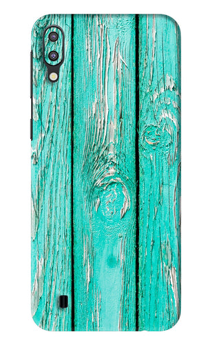 Blue Wood Samsung Galaxy M10 Back Skin Wrap