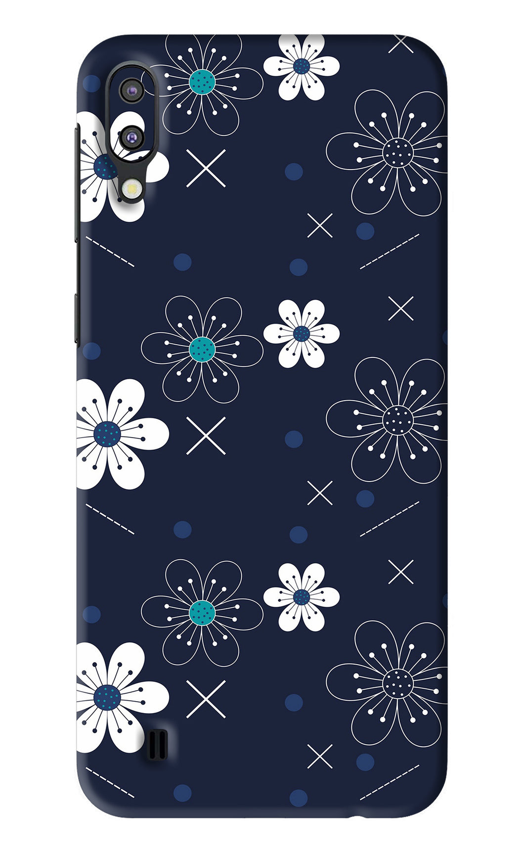 Flowers 4 Samsung Galaxy M10 Back Skin Wrap