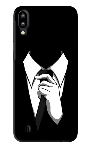 Black Tie Samsung Galaxy M10 Back Skin Wrap