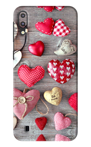 Love Wallpaper Samsung Galaxy M10 Back Skin Wrap