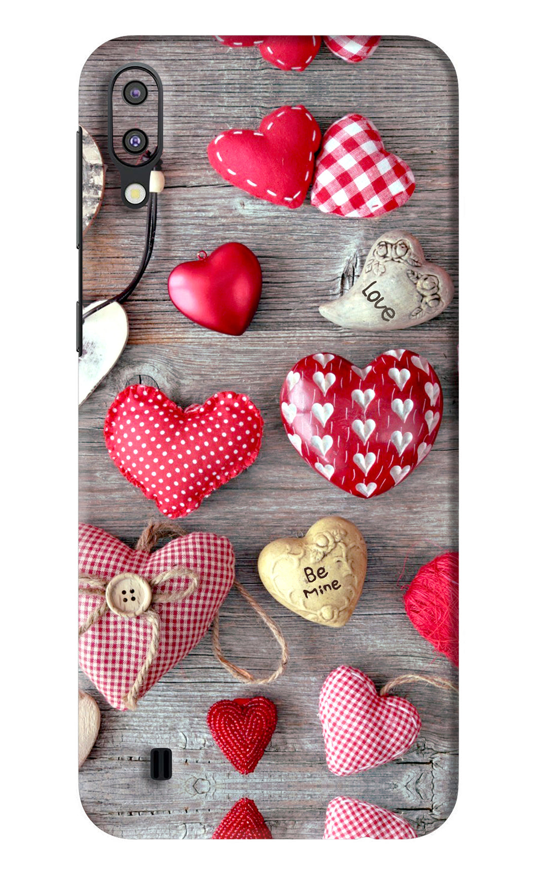 Love Wallpaper Samsung Galaxy M10 Back Skin Wrap