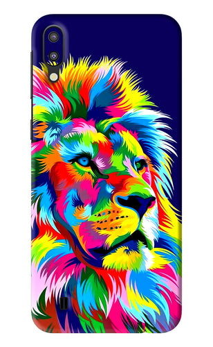 Vector Art Lion Samsung Galaxy M10 Back Skin Wrap