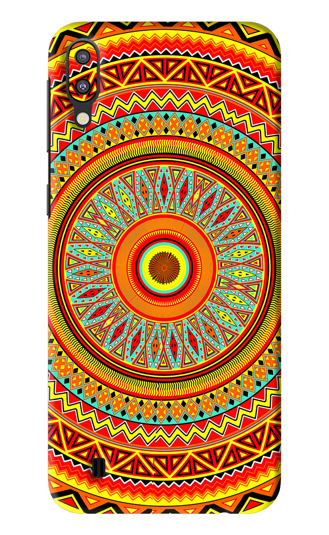 Mandala Pattern Samsung Galaxy M10 Back Skin Wrap