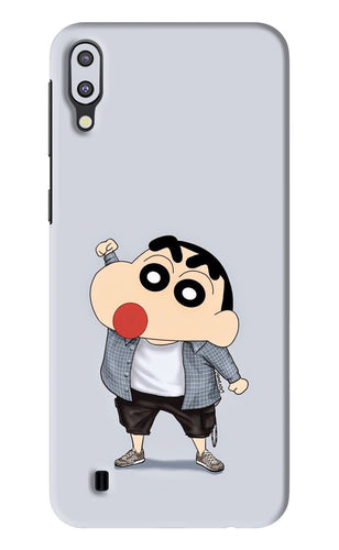 Shinchan Samsung Galaxy M10 Back Skin Wrap