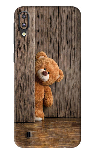 Teddy Wooden Samsung Galaxy M10 Back Skin Wrap