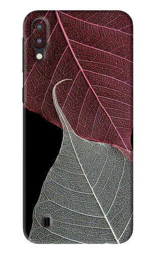 Leaf Pattern Samsung Galaxy M10 Back Skin Wrap