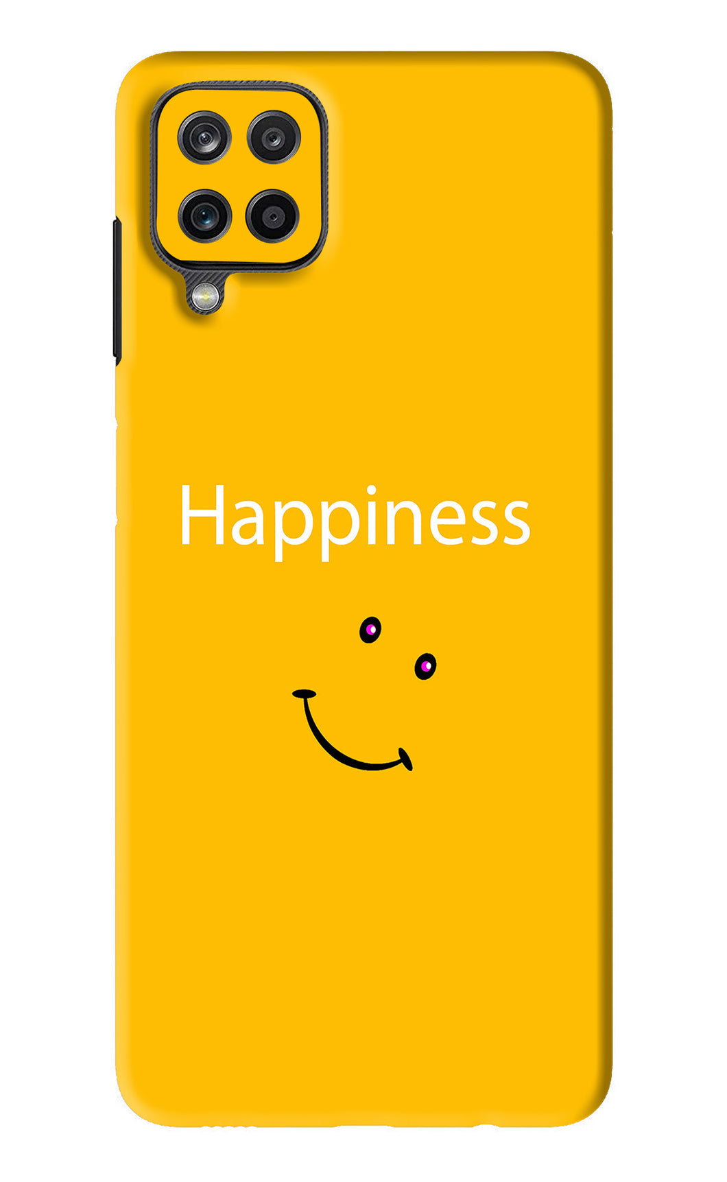 Happiness With Smiley Samsung Galaxy M12 Back Skin Wrap