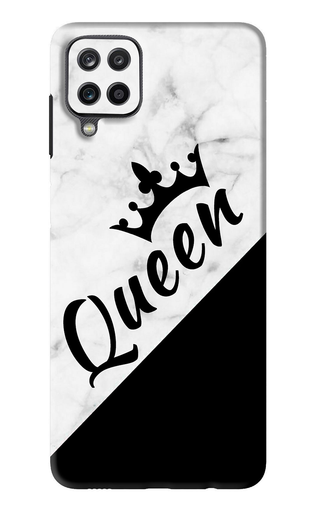 Queen Samsung Galaxy M12 Back Skin Wrap
