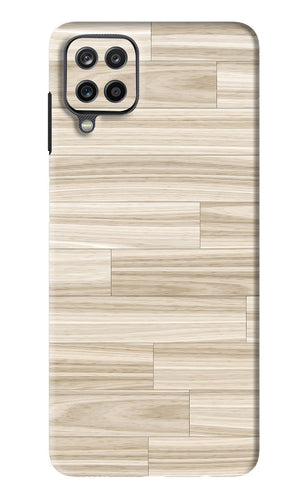 Wooden Art Texture Samsung Galaxy M12 Back Skin Wrap