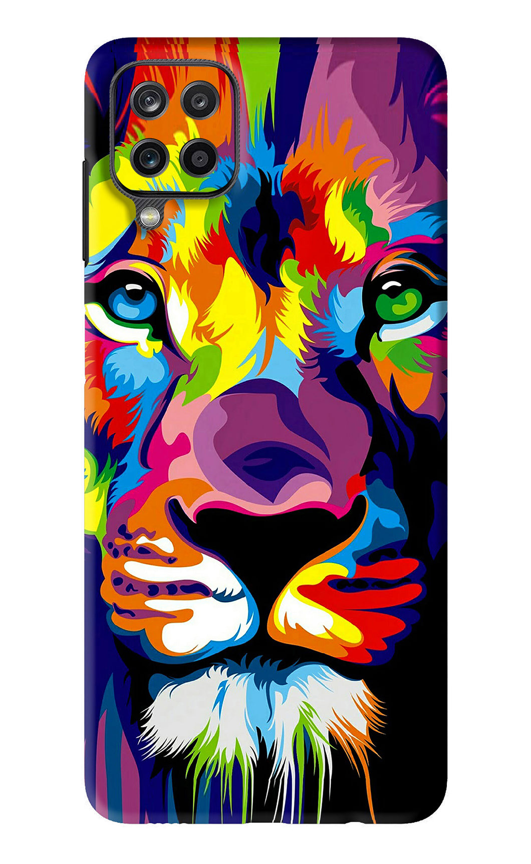 Lion Samsung Galaxy M12 Back Skin Wrap