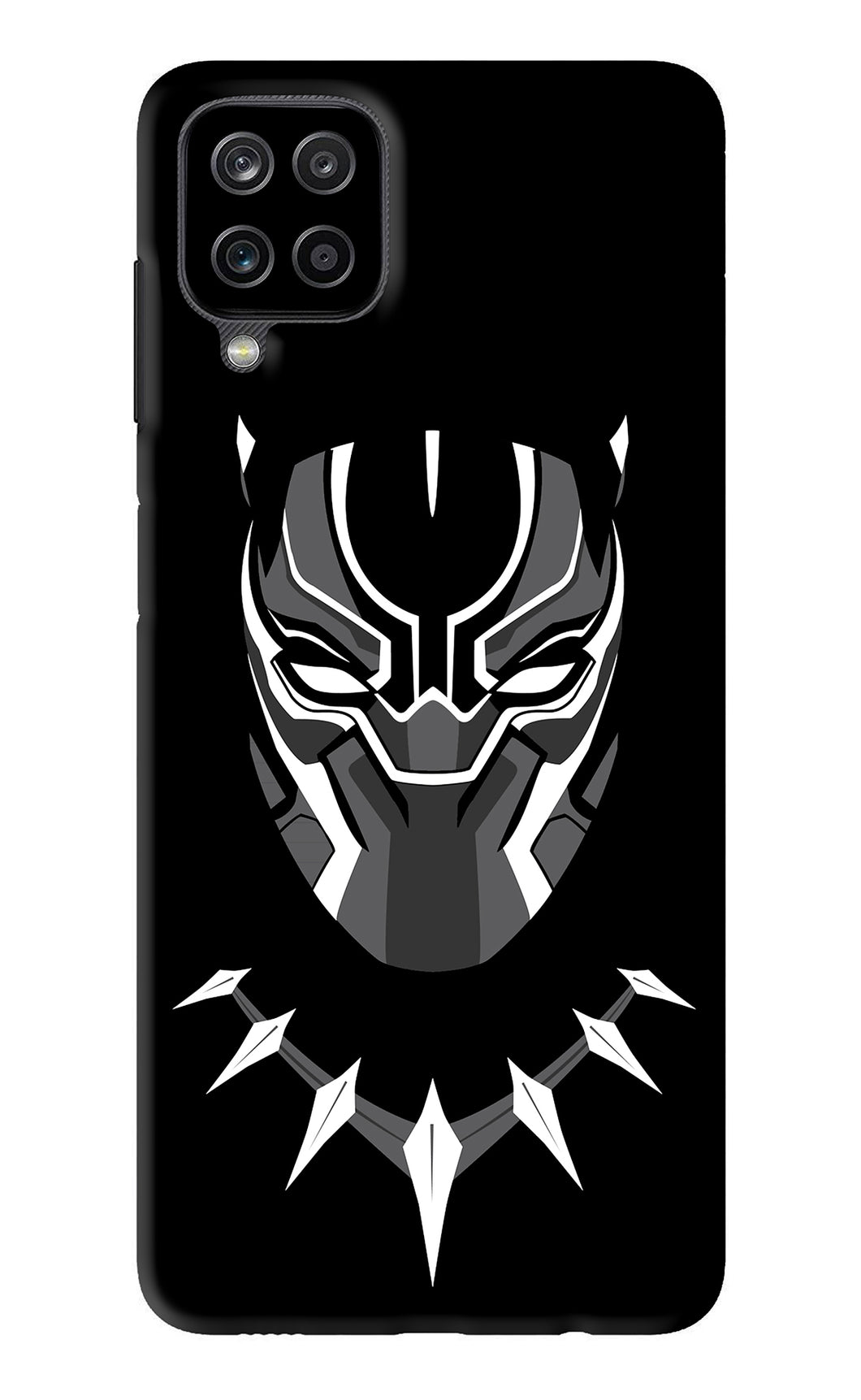 Black Panther Samsung Galaxy M12 Back Skin Wrap