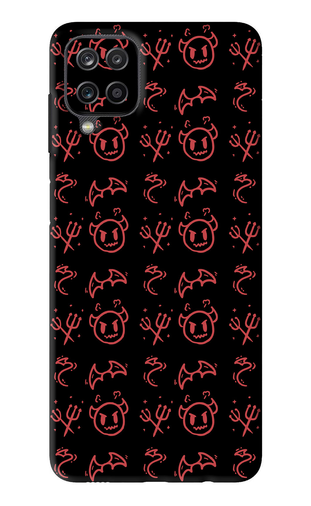 Devil Samsung Galaxy M12 Back Skin Wrap