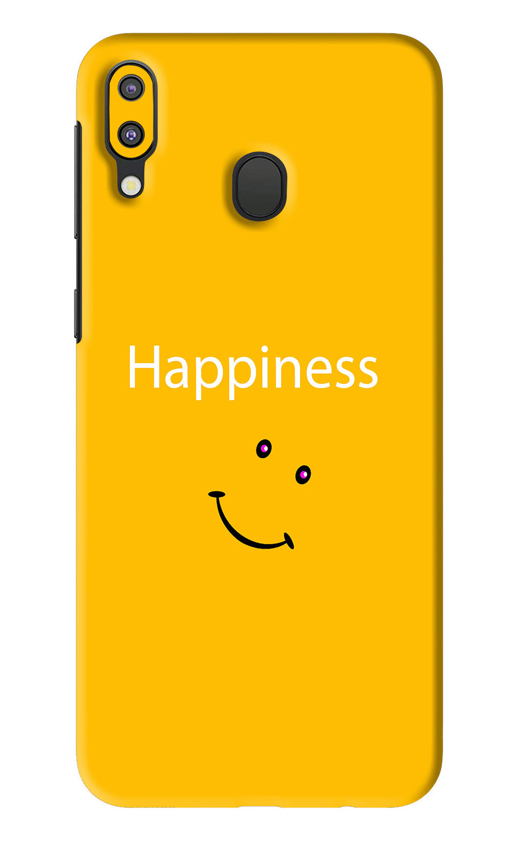Happiness With Smiley Samsung Galaxy M20 Back Skin Wrap