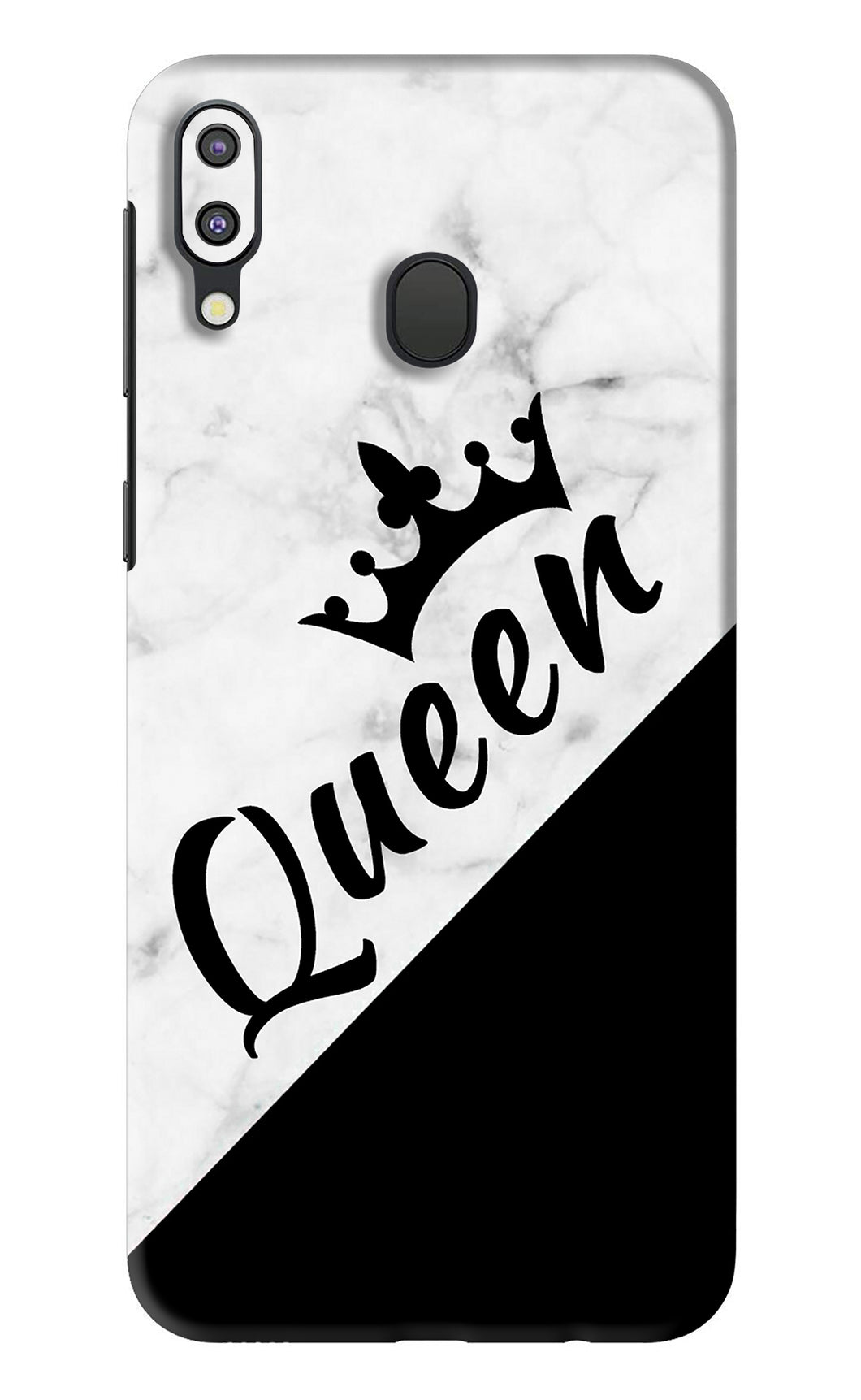 Queen Samsung Galaxy M20 Back Skin Wrap