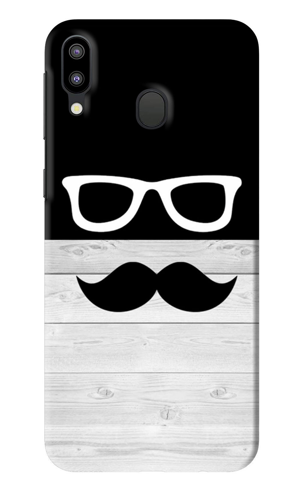 Mustache Samsung Galaxy M20 Back Skin Wrap